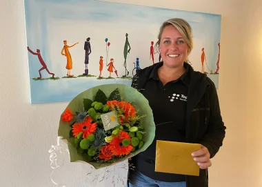 Jubileumviering voor Annabel 12,5 Jaar Topfit dienstverband