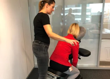 Topfit Stoelmassages bij PostNL